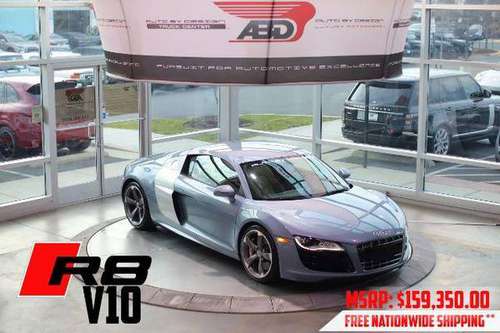2011 Audi R8 5.2 Coupe quattro Auto R tronic Financing Available.... for sale in CHANTILLY, District Of Columbia