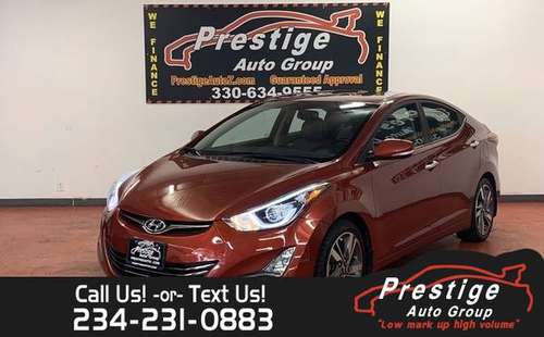 *2016* *Hyundai* *Elantra* *Limited* -* 100% Approvals!* for sale in Tallmadge, OH