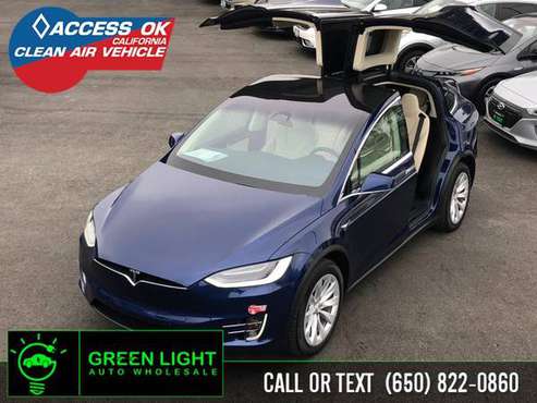 Pending sale 2017 Tesla Model X 100d 17k ev specialist-peninsula for sale in Daly City, CA