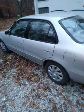 2002 Toyota corolla 72 thousand miles Trade Trade - cars & trucks -... for sale in Spencer, IN