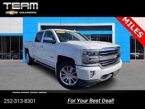 2016 Chevy Chevrolet Silverado 1500 High Country pickup Beige for sale in Goldsboro, NC