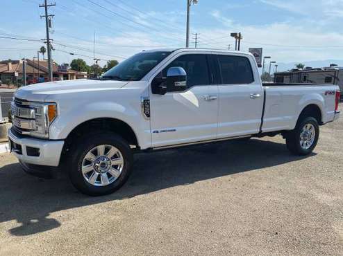 2018 Ford Platinum 4X4 Diesel Low miles + Loaded - cars & trucks -... for sale in Norco, CA