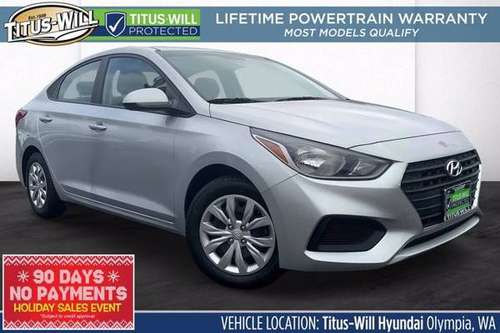 2018 Hyundai Accent SE Sedan - cars & trucks - by dealer - vehicle... for sale in Olympia, WA