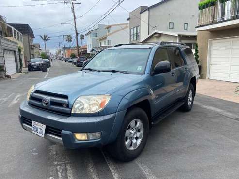 2003 toyota 4 runner 2wd, 148k, faded paint on top, tmu, runs and for sale in Huntington Beach, CA
