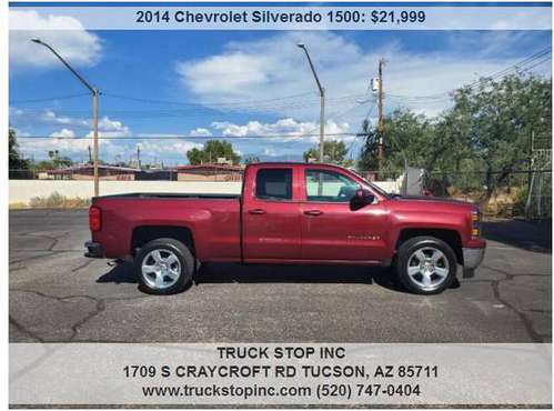 2014 Chevrolet Silverado 1500 LT 4x2 4dr Double Cab 6.5 ft. SB for sale in Tucson, AZ