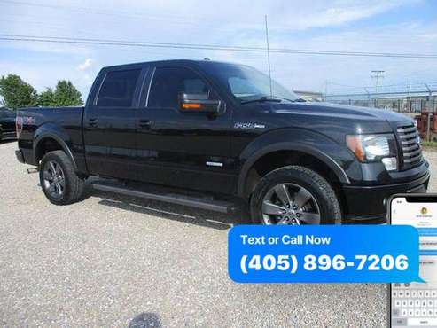 2012 Ford F-150 F150 F 150 FX4 4x4 4dr SuperCrew Styleside 5.5 ft. SB for sale in MOORE, OK