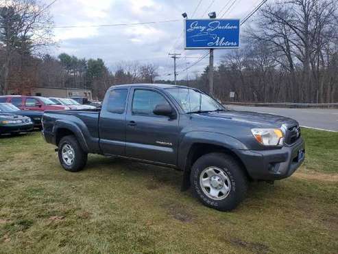 2012 Toyota Tacoma 4WD Access Cab I4 MT (Natl) - cars & trucks - by... for sale in North Oxford, MA
