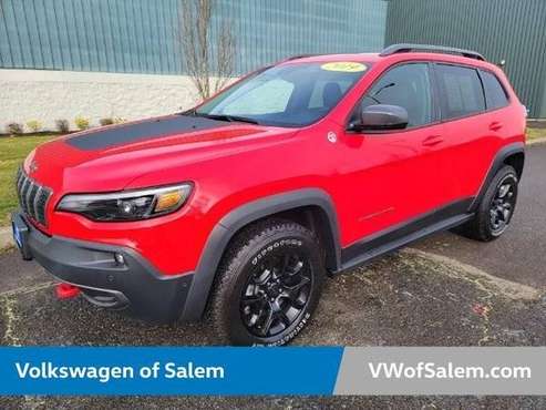 2019 Jeep Cherokee 4x4 4WD Trailhawk Elite SUV - - by for sale in Salem, OR