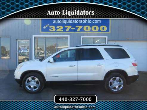 2008 GMC Acadia SLT-2 !! 3rd row !! leather - cars & trucks - by... for sale in North Ridgeville, OH