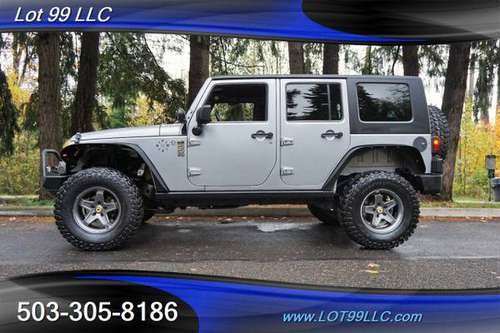 2013 JEEP *WRANGLER* 4X4 UNLIMITED RUBICON AUTO LIFTED 17S 35S WINCH... for sale in Milwaukie, OR