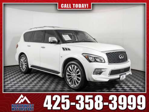 2017 Infiniti QX80 4x4 - - by dealer - vehicle for sale in Lynnwood, WA