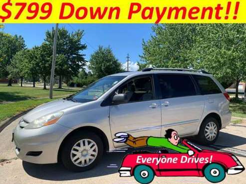 2007 TOYOTA SIENNA***$799 DOWN PAYMENT***FRESH START FINANCING -... for sale in EUCLID, OH