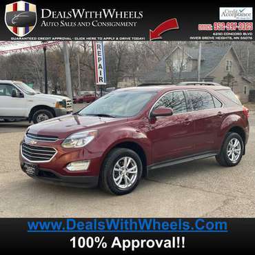2017 Chevrolet Equinox LT! SE HABLO ESPANOL - - by for sale in Inver Grove Heights, MN