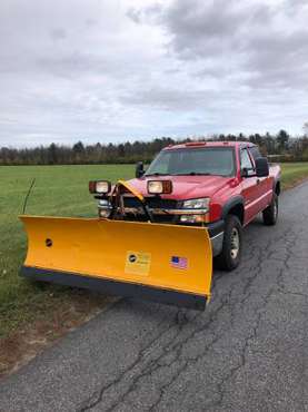 2004 Chevy Silverado 2500hd ex-cab,75k miles, fisher plow - cars &... for sale in Peru, NY