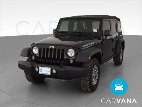 2015 Jeep Wrangler Unlimited Rubicon Sport Utility 4D suv Black - -... for sale in NEW YORK, NY
