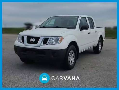 2017 Nissan Frontier Crew Cab S Pickup 4D 5 ft pickup White for sale in Spring Hill, FL