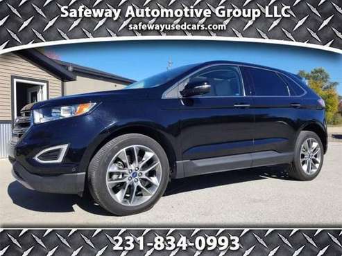 2016 Ford Edge 4dr Titanium FWD - cars & trucks - by dealer -... for sale in Grant, MI