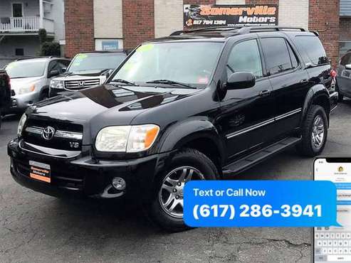 2006 Toyota Sequoia Limited 4dr SUV 4WD - Financing Available! for sale in Somerville, MA