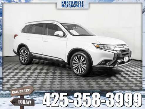 *LEATHER* 2019 *Mitsubishi Outlander* SEL 4x4 - cars & trucks - by... for sale in PUYALLUP, WA