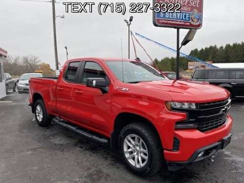 2019 CHEVROLET SILVERADO 1500 RST BAD CREDIT OK - cars & trucks - by... for sale in Somerset, MN