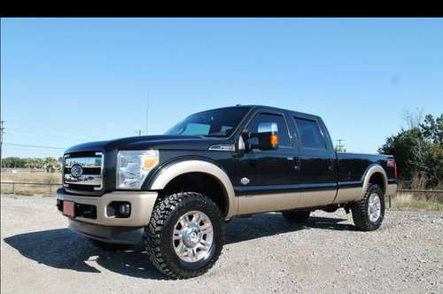 CLEAN 2014 FORD F-350 SRW KING RANCH FX4 6.7L POWERSTROKE LOADED!! -... for sale in Liberty Hill, AR