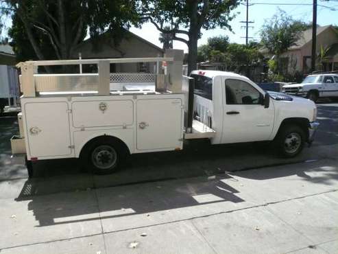 2012 Chevy 3500HD Utility With Generator/ Compressor - cars & trucks... for sale in Santa Barbara, CA