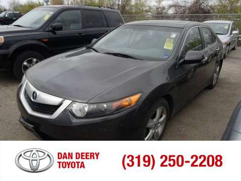 2010 Acura TSX 2 4 Crystal Black Pearl - - by dealer for sale in Cedar Falls, IA