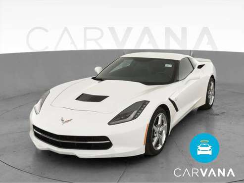 2014 Chevy Chevrolet Corvette Stingray Coupe 2D coupe White -... for sale in Elmira, NY