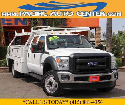 2016 Ford F-550 F550 Diesel XL Dually 4D RWD Utility Truck 31426 for sale in Fontana, CA