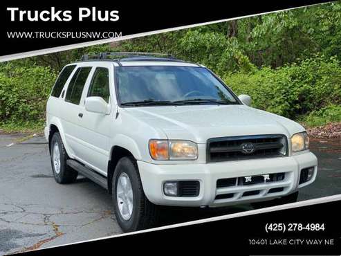 2001 Nissan Pathfinder 4x4 4WD LE 4dr SUV - - by for sale in Seattle, WA
