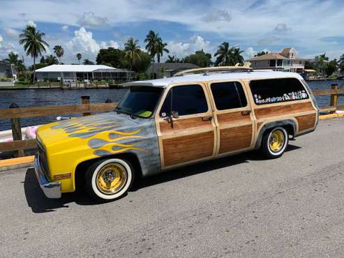 1990 Chevy "Square Body" Suburban "Surfer Woody" - REDUCED TO SELL!... for sale in Cape Coral, FL