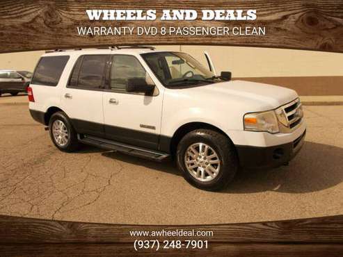 2007 FORD EXPEDITION XLT 3RD ROW WARRANTY DVD TOW PACK CLEAN LQQK for sale in New Lebanon, OH