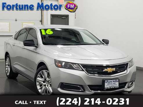 *2016* *Chevrolet* *Impala* *LS* for sale in WAUKEGAN, IL