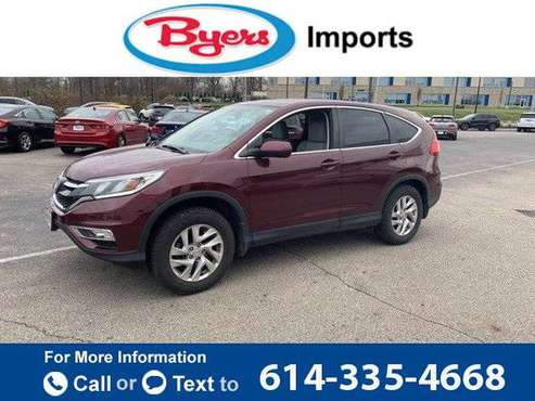 2015 Honda CRV EX suv Basque Red Pearl - cars & trucks - by dealer -... for sale in Columbus, OH