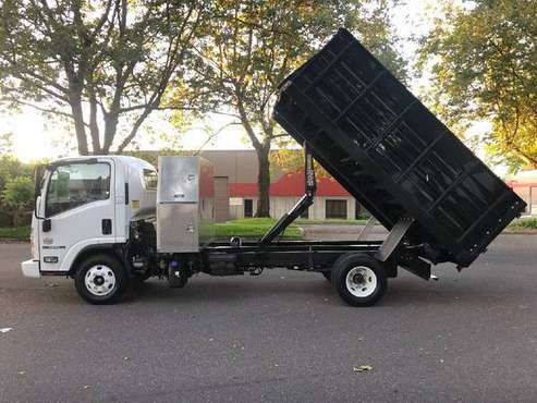 2016 Isuzu Npr Dump Truck - cars & trucks - by owner - vehicle... for sale in Huntington Station, NY