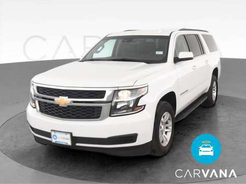2020 Chevy Chevrolet Suburban LT Sport Utility 4D suv White -... for sale in NEW YORK, NY