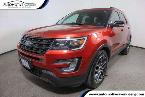 2017 Ford Explorer, Ruby Red Metallic Tinted Clearcoat - cars & for sale in Wall, NJ