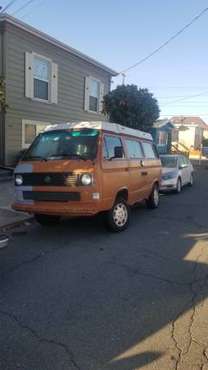 1984 orange turbo diesel westfalia camper - cars & trucks - by owner... for sale in Berkeley, CA