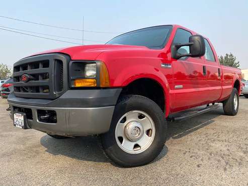 2006 FORD F250 * TURBO DIESEL * 4x4 * CrewCab LongBed* Low Miles ***... for sale in Clovis, CA