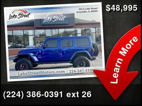 2020 Jeep Wrangler Unlimited Sahara - cars & trucks - by dealer -... for sale in Grayslake, IL