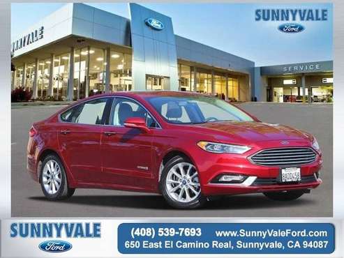 2017 Ford Fusion Hybrid Se - - by dealer - vehicle for sale in Sunnyvale, CA