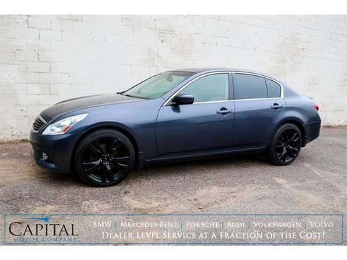 2012 INFINITI G37x Luxury Car! Blacked Out 20" Rims, Nav, Heated... for sale in Eau Claire, MN