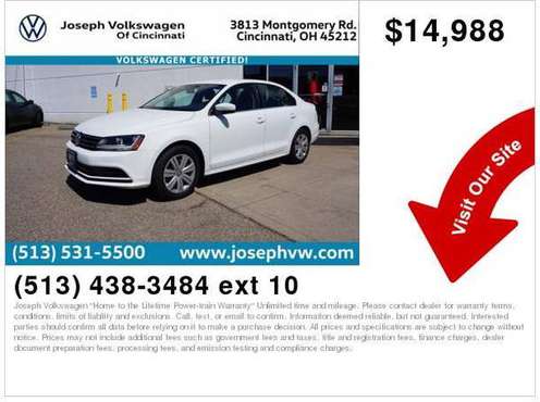 2017 Volkswagen VW Jetta 1 4t S - - by dealer for sale in Cincinnati, OH
