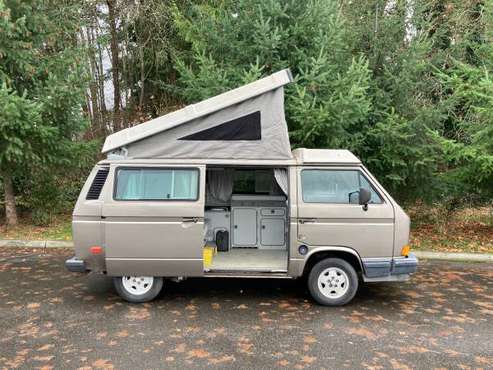 1991 VW Vanagon Westfalia - full camper pop-top - cars & trucks - by... for sale in Seattle, WA