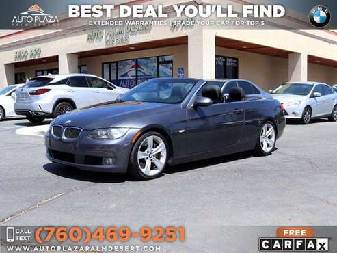 🚗 2007 BMW 335i Hard Top Convertible, Navigation for sale in Palm Desert , CA