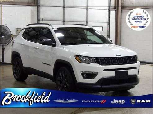 2021 Jeep Compass 80th Special Edition suv White Monthly Payment of for sale in Benton Harbor, MI