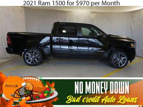$970/mo 2021 Ram 1500 Bad Credit & No Money Down OK - cars & trucks... for sale in WAYNE, IL
