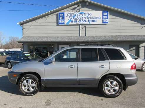 2006 Hyundai Sante Fe SUV - Automatic/Wheel/Roof/Low Miles - 96K!! -... for sale in Des Moines, IA