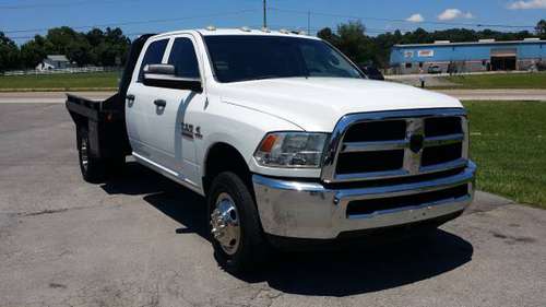 2012 RAM 3500 CREWCAB DUALLY, FLATBED, 4X4, 6.7 CUMMINS, DELETED, AUTO for sale in Mascot, SC