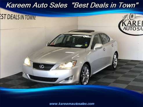 2008 Lexus IS 250 Free 1 Month/3000 Miles Limited Warranty Leather for sale in Sacramento , CA